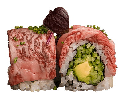 Produktbild 2 für 1 Aktion - Flamed Wagyu Avocado Roll