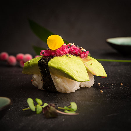 Produktbild Avocado Ceviche Nigiri