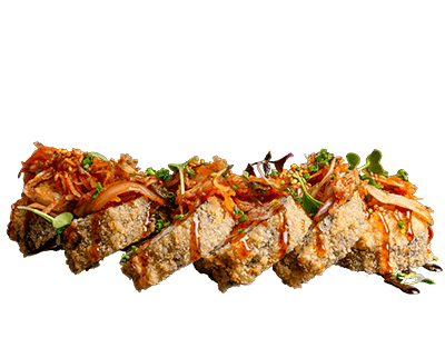 Produktbild Crispy Tuna Tatar Kimchi Roll