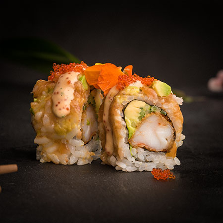 Produktbild Gamba Lachs Tatar Topping Roll