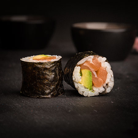 Produktbild Lachs Avocado Maki