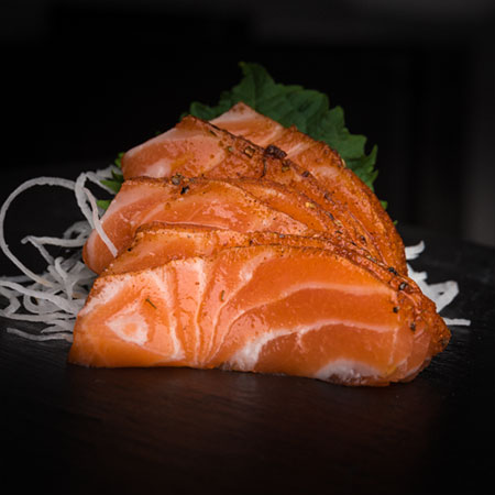 Produktbild Premium Färöer Lachs Tataki