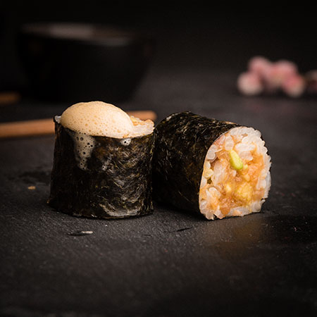 Produktbild Trüffel Ponzu Lachs Tatar Maki