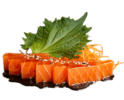 Produktbild Veganes Lachs Sashimi Teriyaki Sashimi